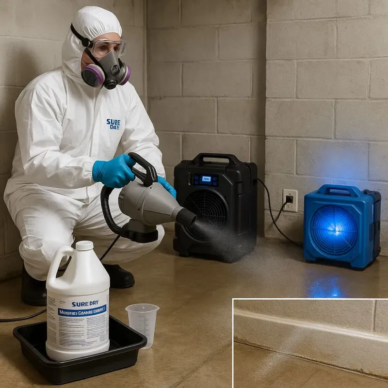 Sanitization and Odor Removal process in Oak Brook, IL