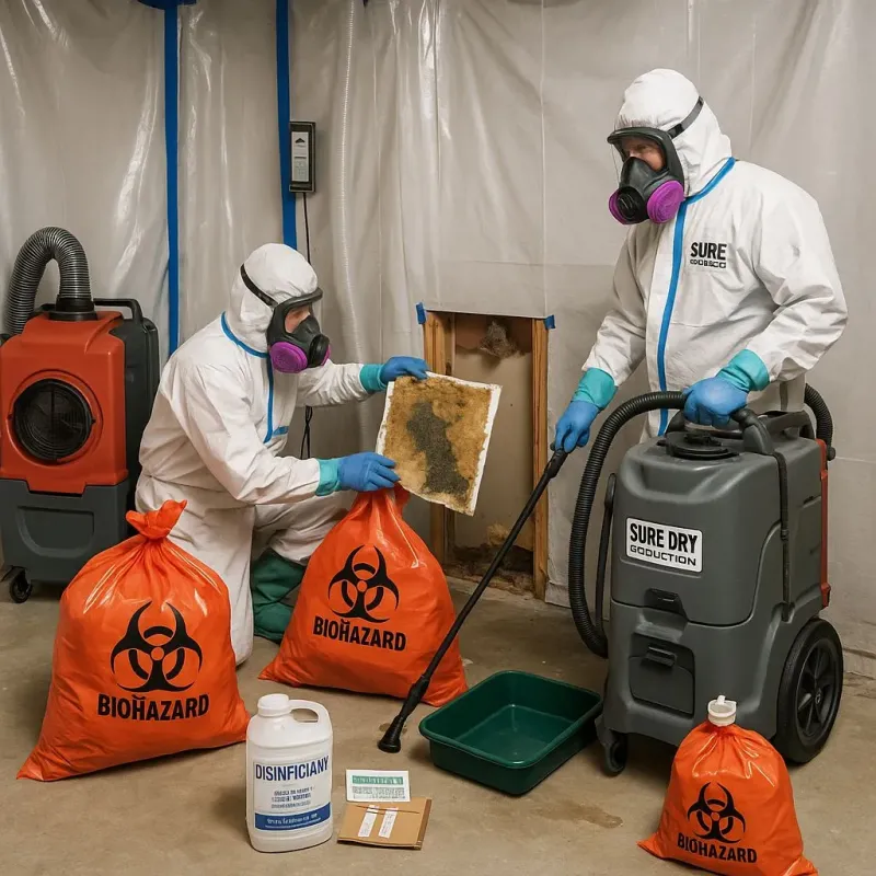 Contaminated Water Handling Protocols process in Oak Brook, IL