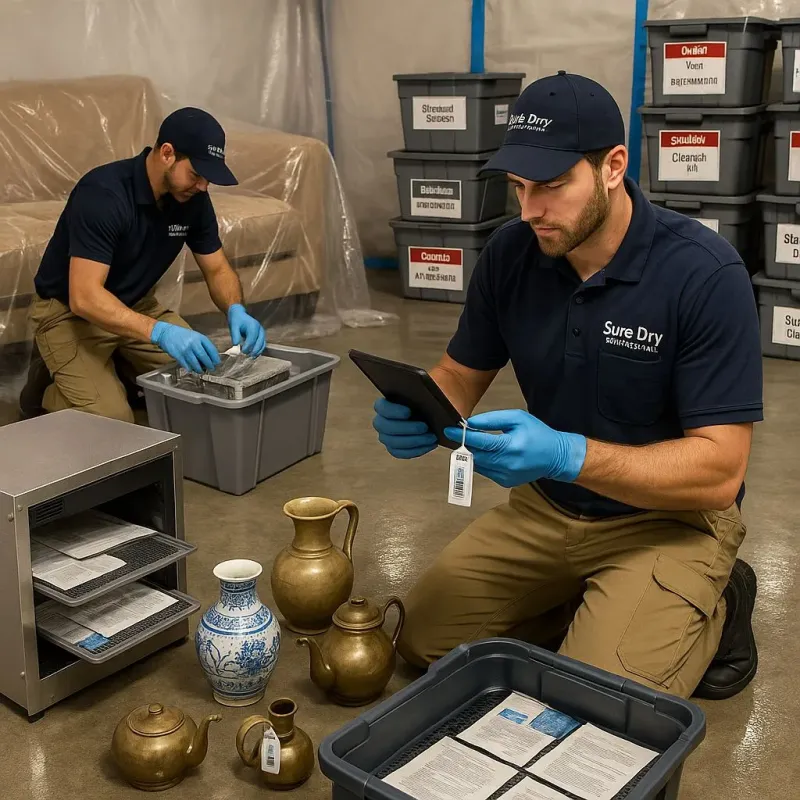 Content Protection and Restoration process in Oak Brook, IL