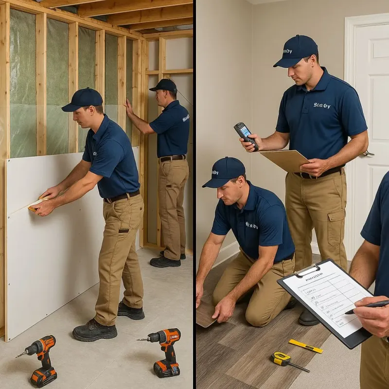 Repairs and Reconstruction process in Oak Brook, IL